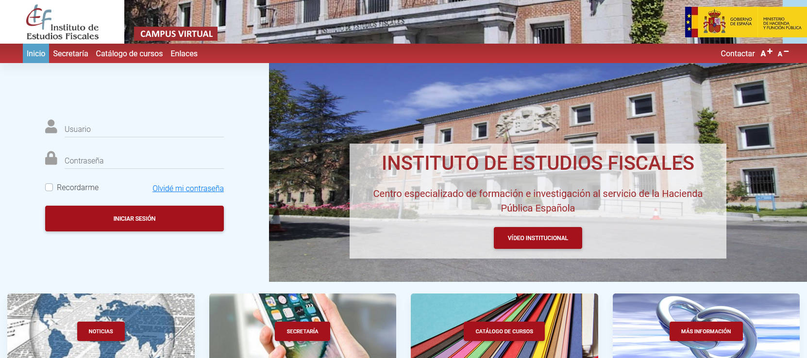 Campus virtual IEF