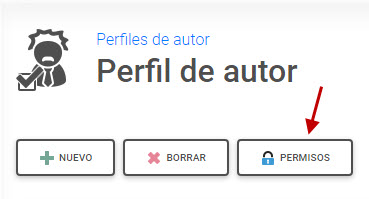 Botón permisos