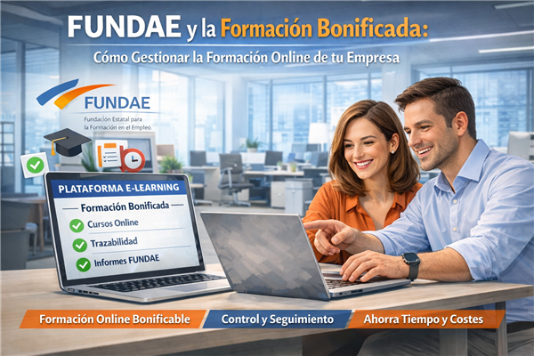 FUNDAE y la formación bonificada: cómo gestionar la formación online de tu empresa de forma sencilla