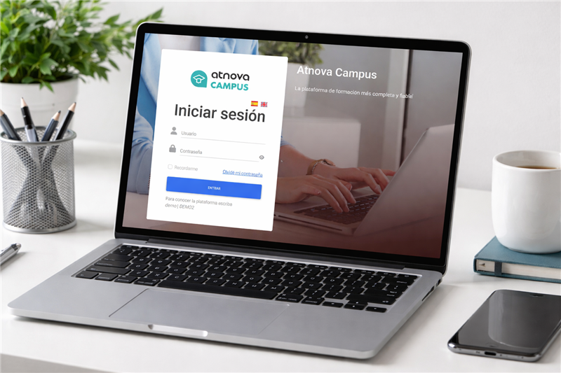 Nueva versión de la plataforma Atnova Campus v24